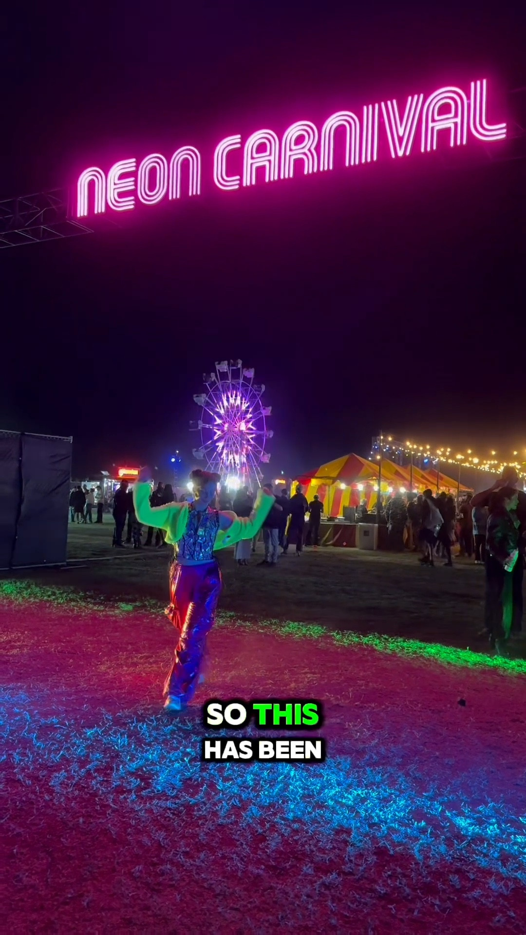 How I survived Neon Carnival. 🌙 Step 1: This neon outfit (the fit is 10/10). Step 2: My favorite vlogging camera that actually fits in a small bag. Linking all my desert essentials for you guys right here! Don't forget to check the pants—they survived the dust and the dance floor.

#LTKdayinmylife #LTKvlog #LTKFestival