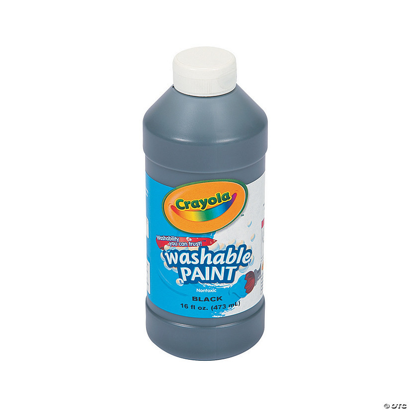 16-oz. Crayola® Washable Paint | Oriental Trading Company