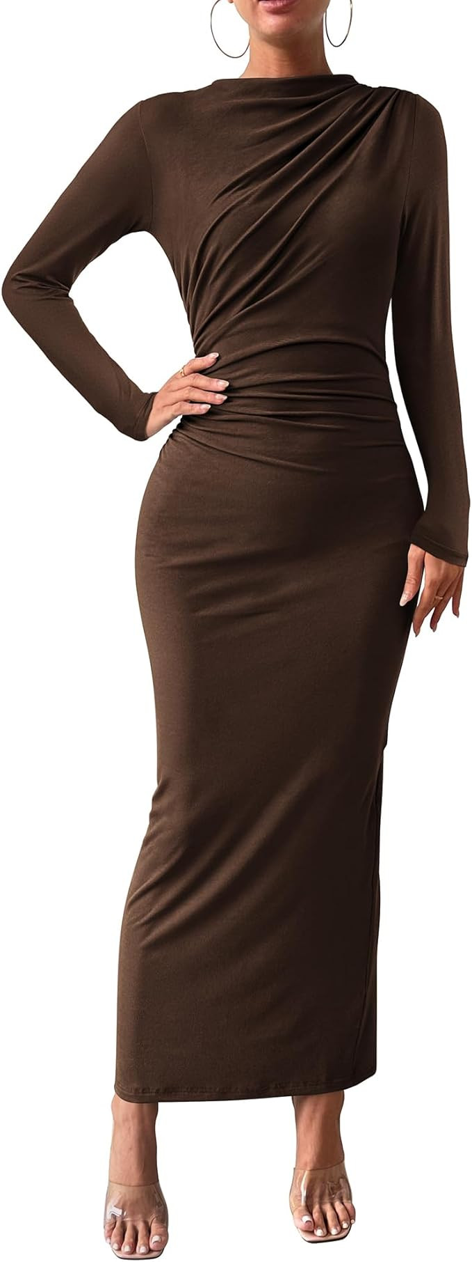 BTFBM Bodycon Maxi Dress | Amazon (US)
