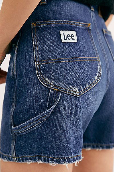 Lee High Rise Dungaree Short | Free People (Global - UK&FR Excluded)