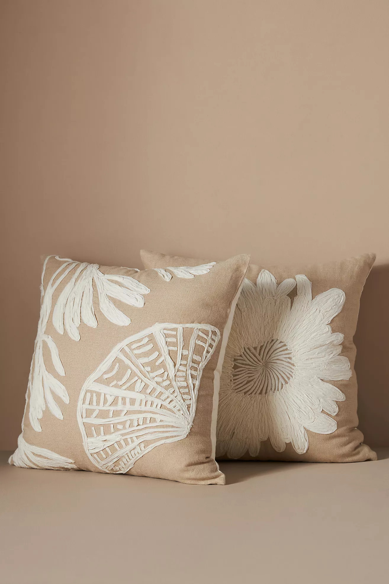 Appliqué Jolie Pillow | Anthropologie (US)