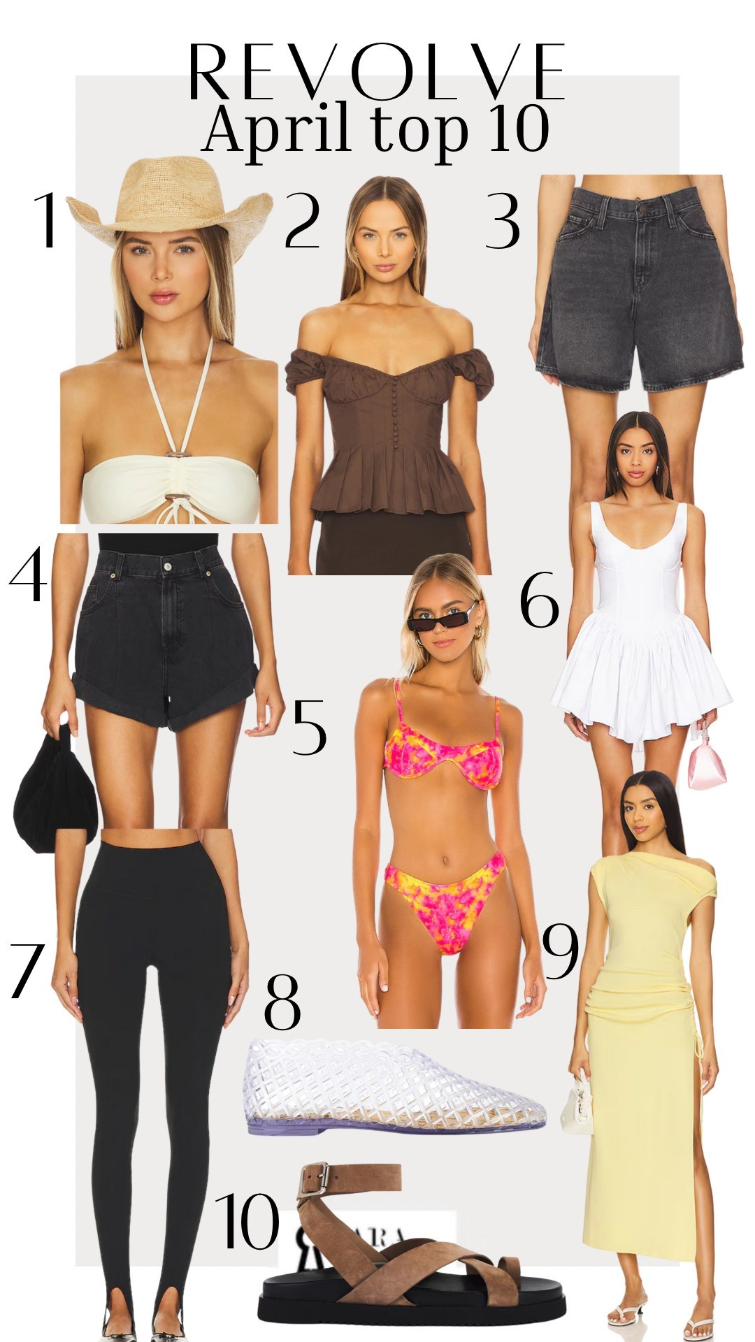 Revolve April best sellers 🫶🏻

#LTKStyleTip