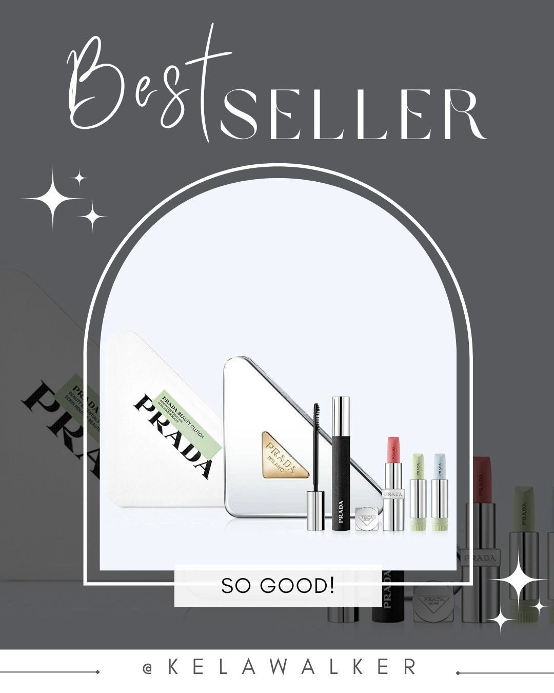 The Prada Beauty Clutch is back and worth every bit of the hype. Priced at $250 (valued at $265), it features the Proscope Lash Extended Mascara, Monochrome Soft Matte Lipstick (B101), and two Prada Balm refills in Universal and Astral Pink—all inside the metallic triangle case everyone’s talking about.

Style tip: Honestly, buy it for the case. The products are great (the lipstick is a favorite), but the real luxury is the bag itself—once you remove the insert, it doubles as a statement clutch that looks straight off the runway.

#LTKStyleTip #LTKBeauty #LTKItBag