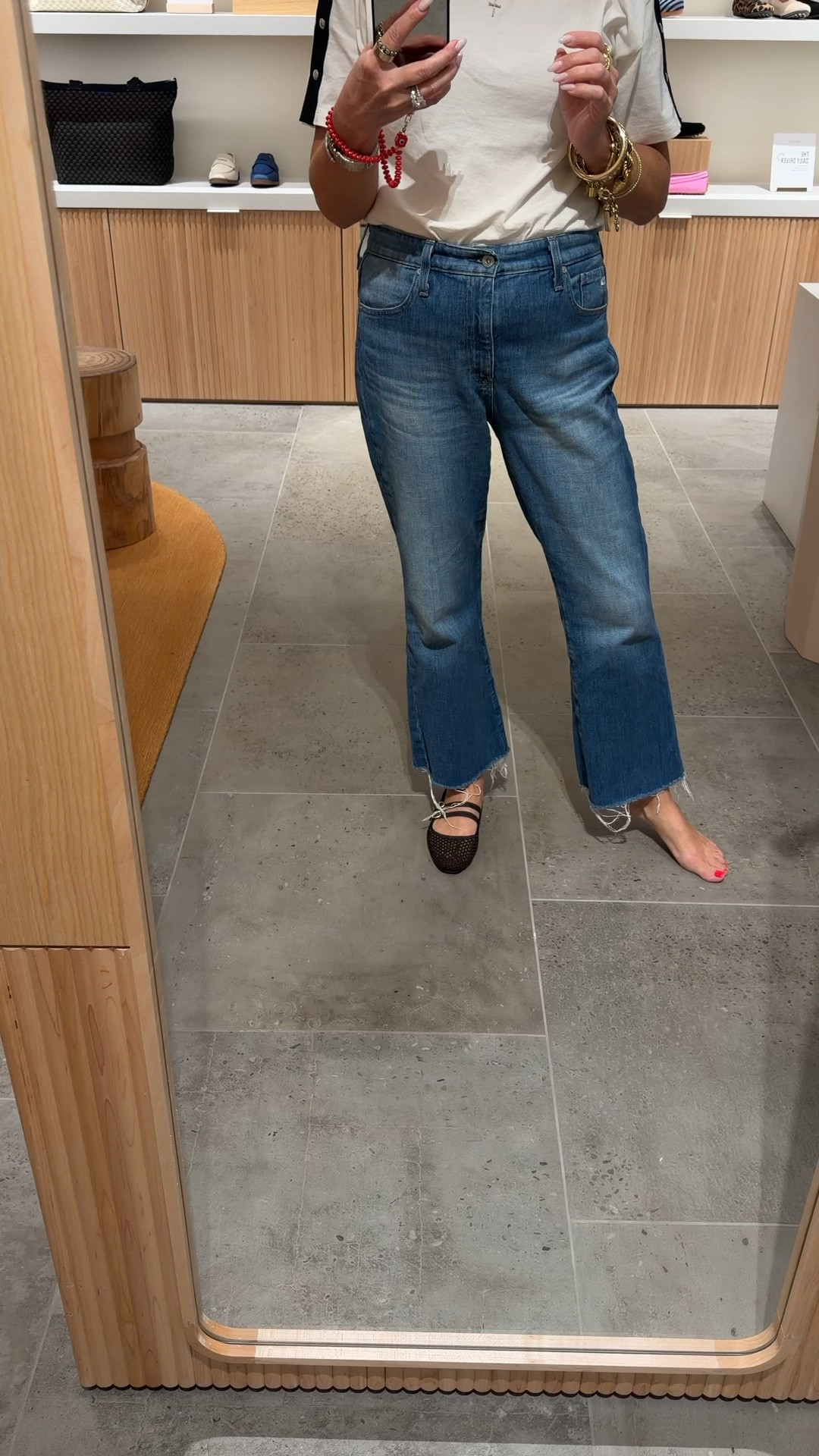 AG jeans & my new mesh Rothys 

#LTKootd #LTKFestival #LTKdayinmylife