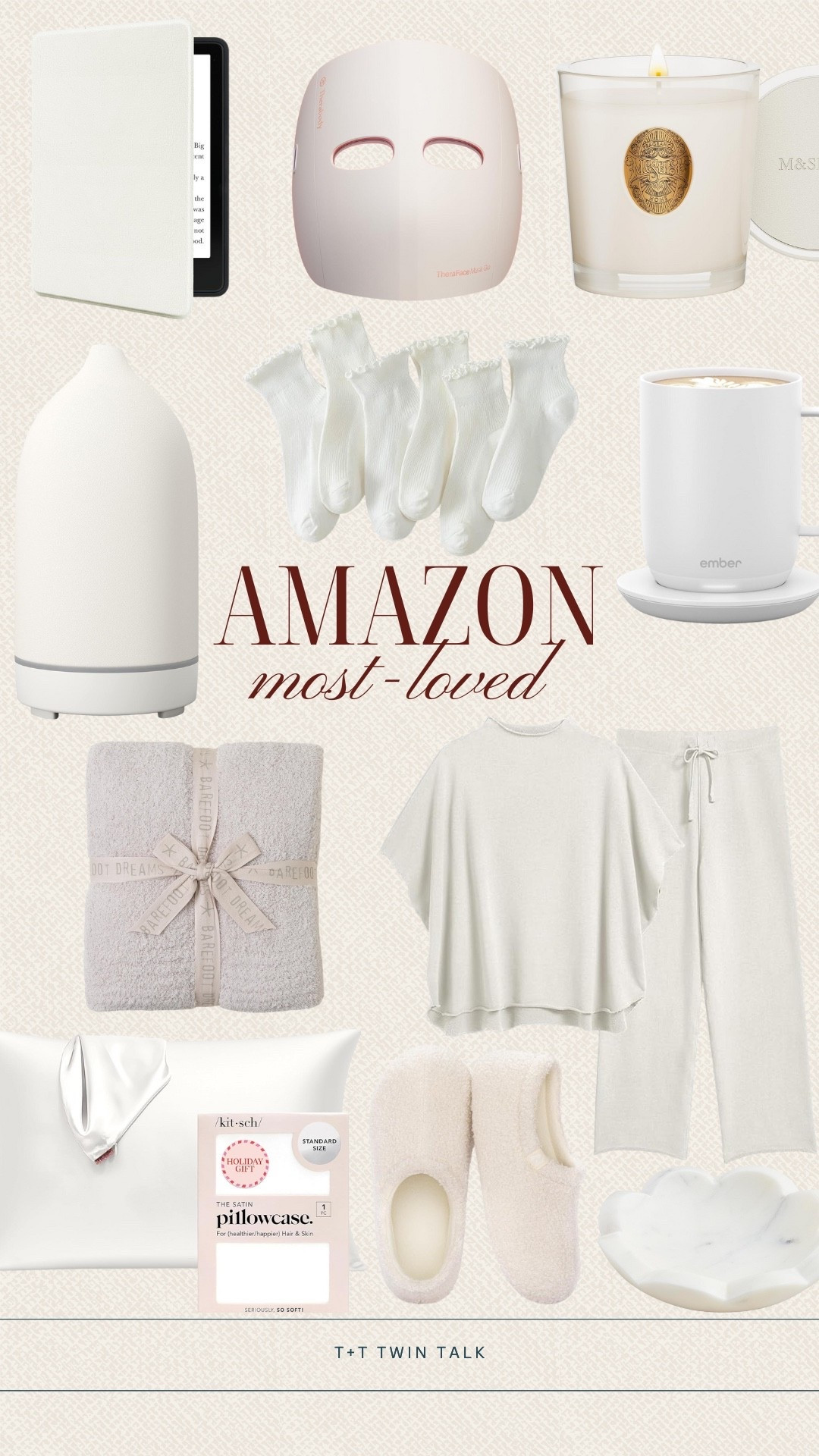 It’s time to reset this January with these comfy yet chic items. We love the matching sipping set, ember mug to keep your tea warm, and the red light therapy mask! The barefoot dreams blanket is always a favorite! 

#LTKdayinmylife #LTKMidsize #LTKOver40