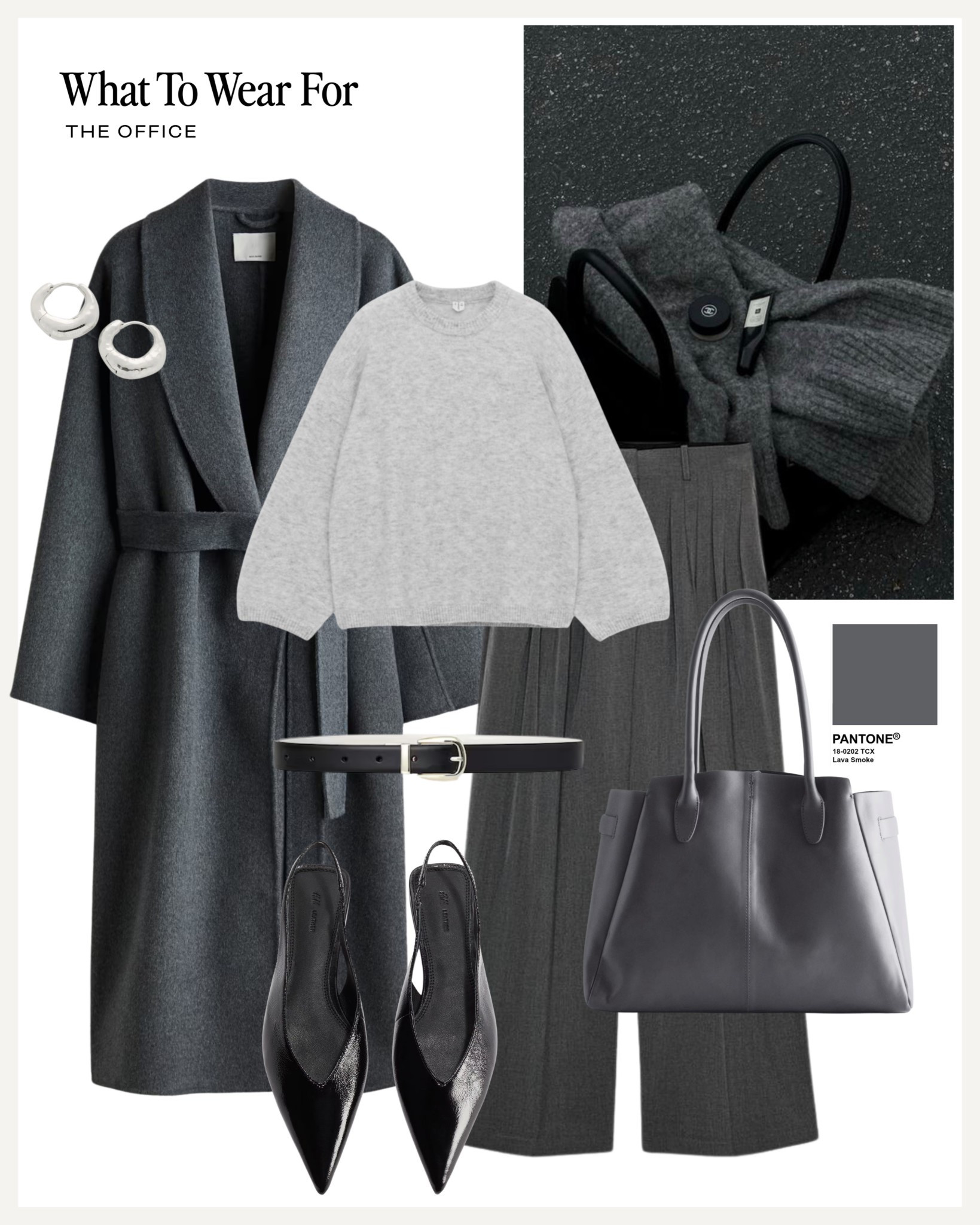 Grey tonal winter outfits 🩶 

#LTKworkwear #LTKwinter #LTKuk