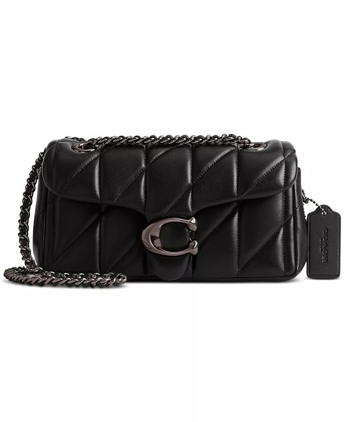 Quilted Leather Mini Tabby Shoulder Bag 20 with Chain | Macy's