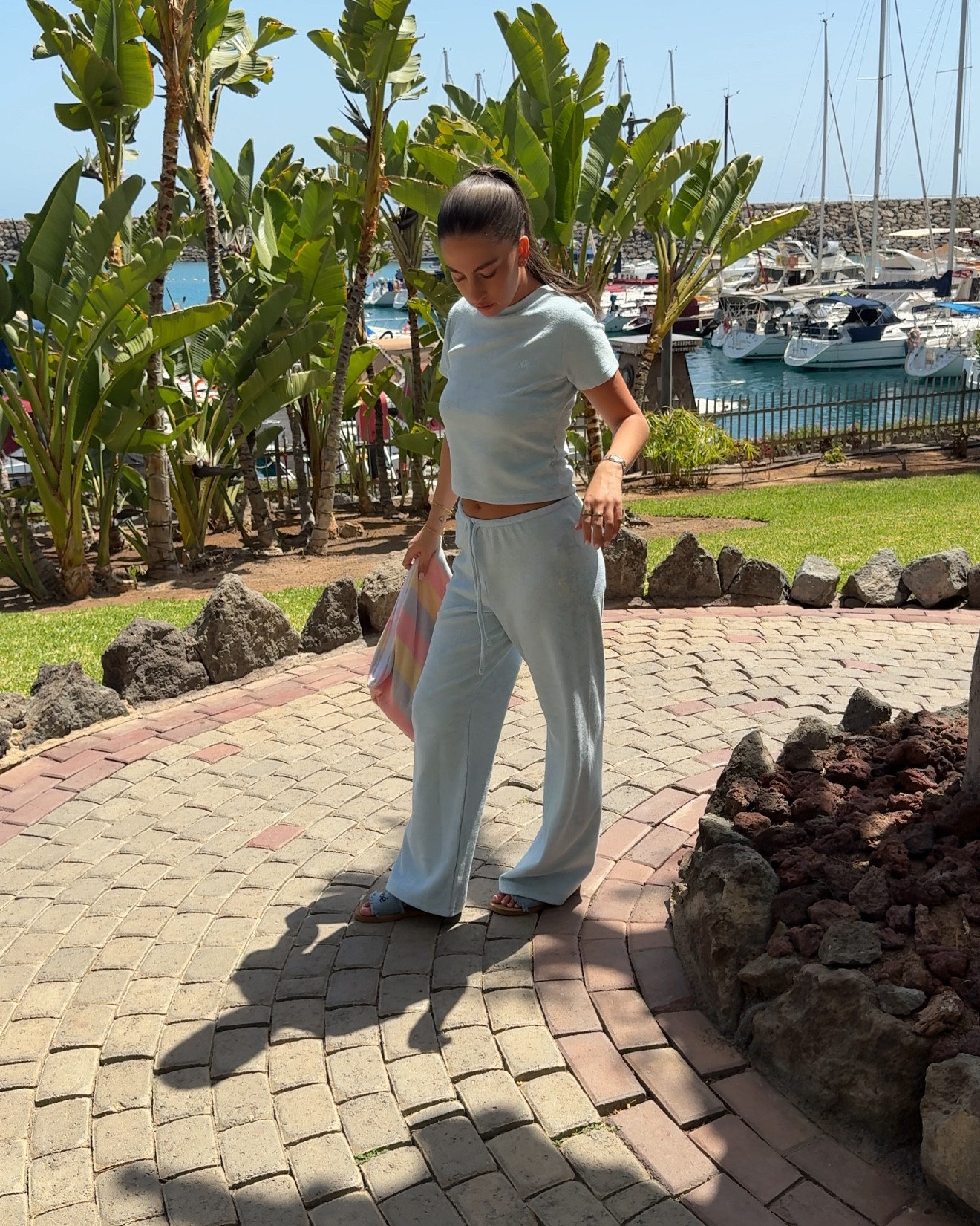 Summer outfit - spring outfit - blue Co ord - new in - holiday outfit 