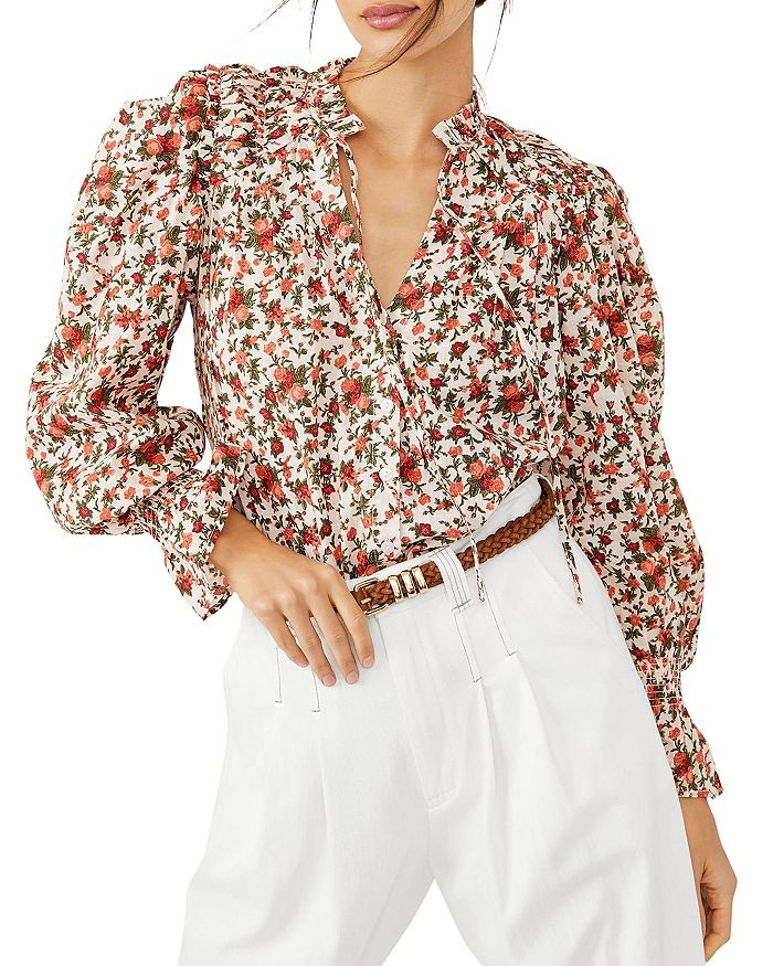 Meant To Be Floral Print Smocked Top | Bloomingdale's (US)