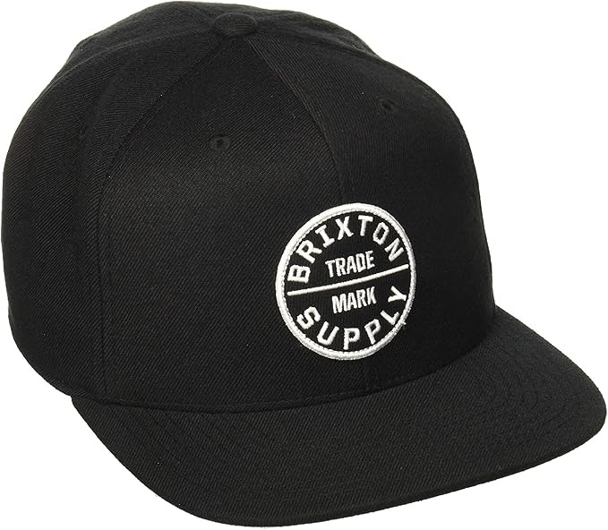 Brixton Men's Oath Iii Medium Profile Adjustable Snapback Hat | Amazon (US)