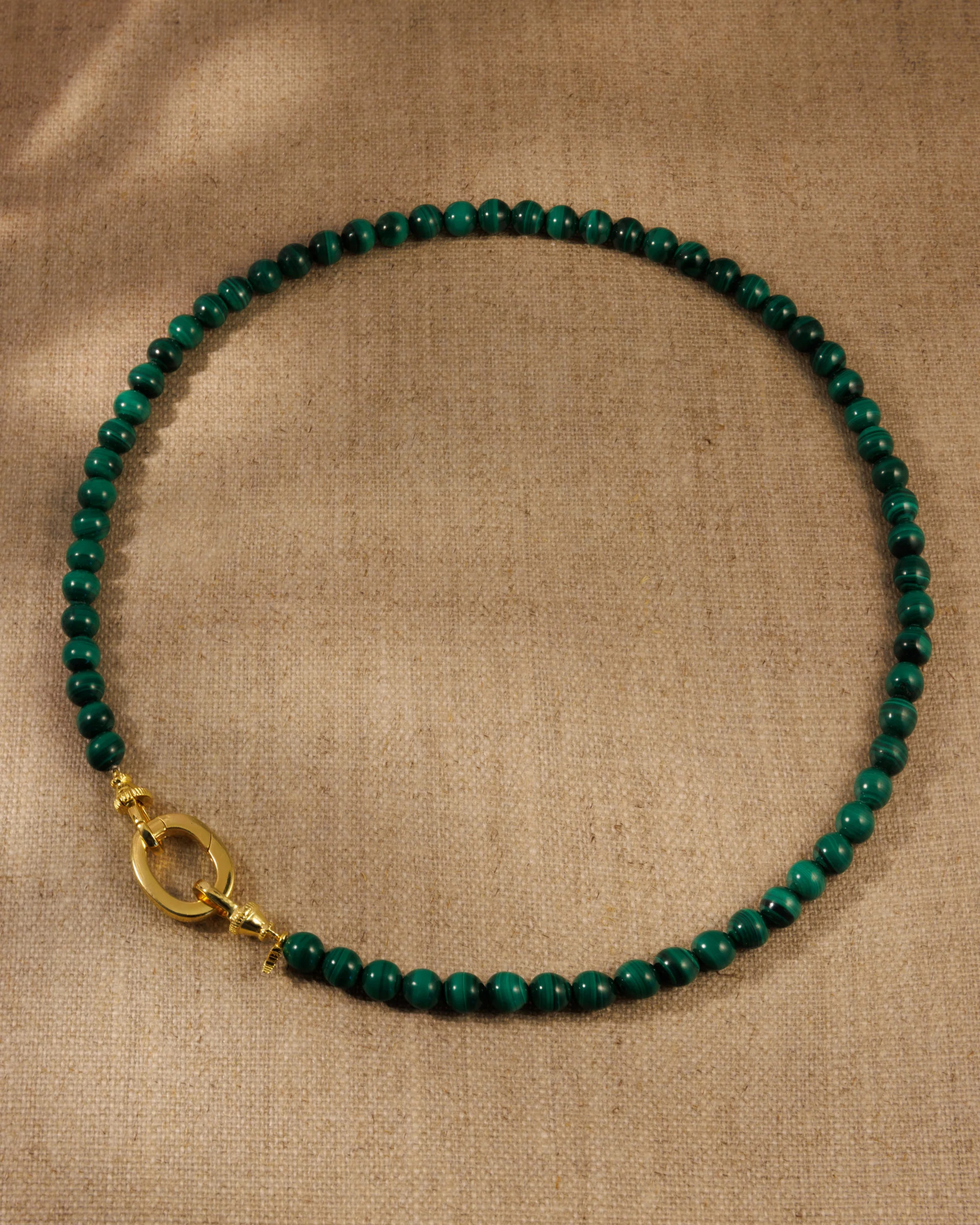 FEARNE Malachite Beaded Necklace | Raven James