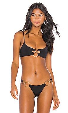 Beach Bunny Lexi Bralette Bikini Top in Black from Revolve.com | Revolve Clothing (Global)