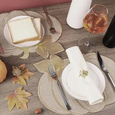 Fall Autumn Pumpkin Placemats | Wayfair North America