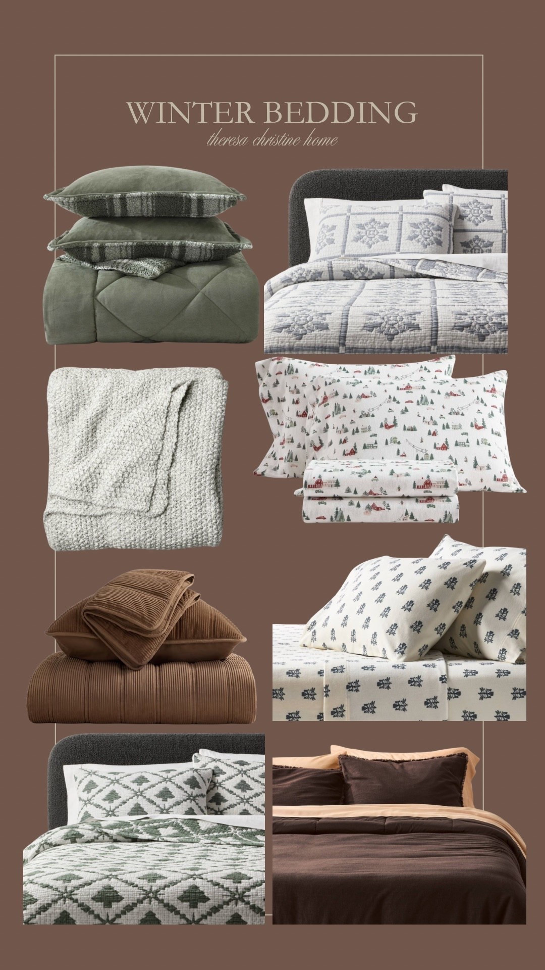 Cozy winter bedding finds 🌲

#LTKHoliday #LTKFindsUnder50 #LTKHome