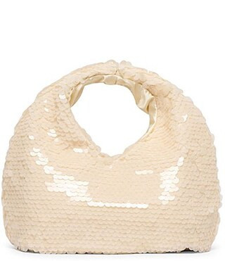 Dolce Vita Dahlia Sequin Top Handle Satchel Bag - Ivory | Dillard's