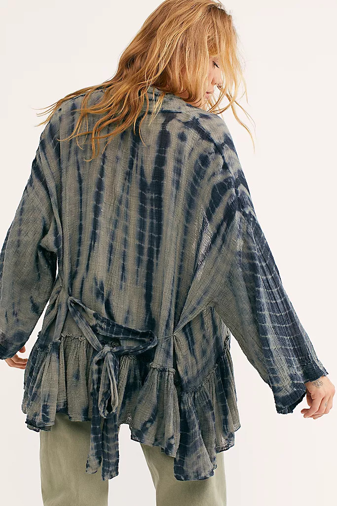 FP One Sasha Tie Dye Kimono | Free People (Global - UK&FR Excluded)