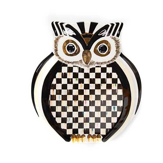 Courtly Owl Platter | MacKenzie-Childs