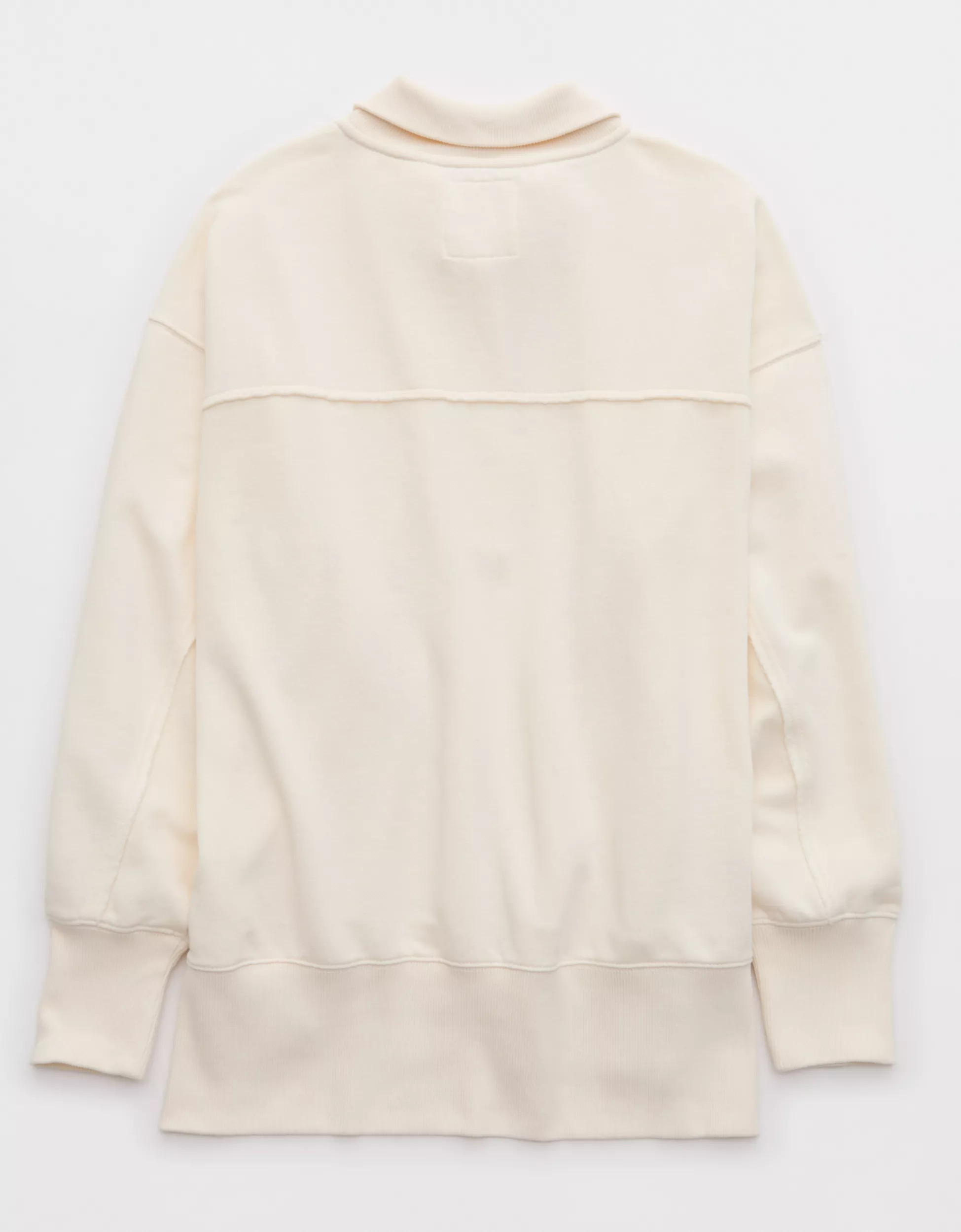 Aerie Vintage Popover Polo Sweatshirt | Aerie