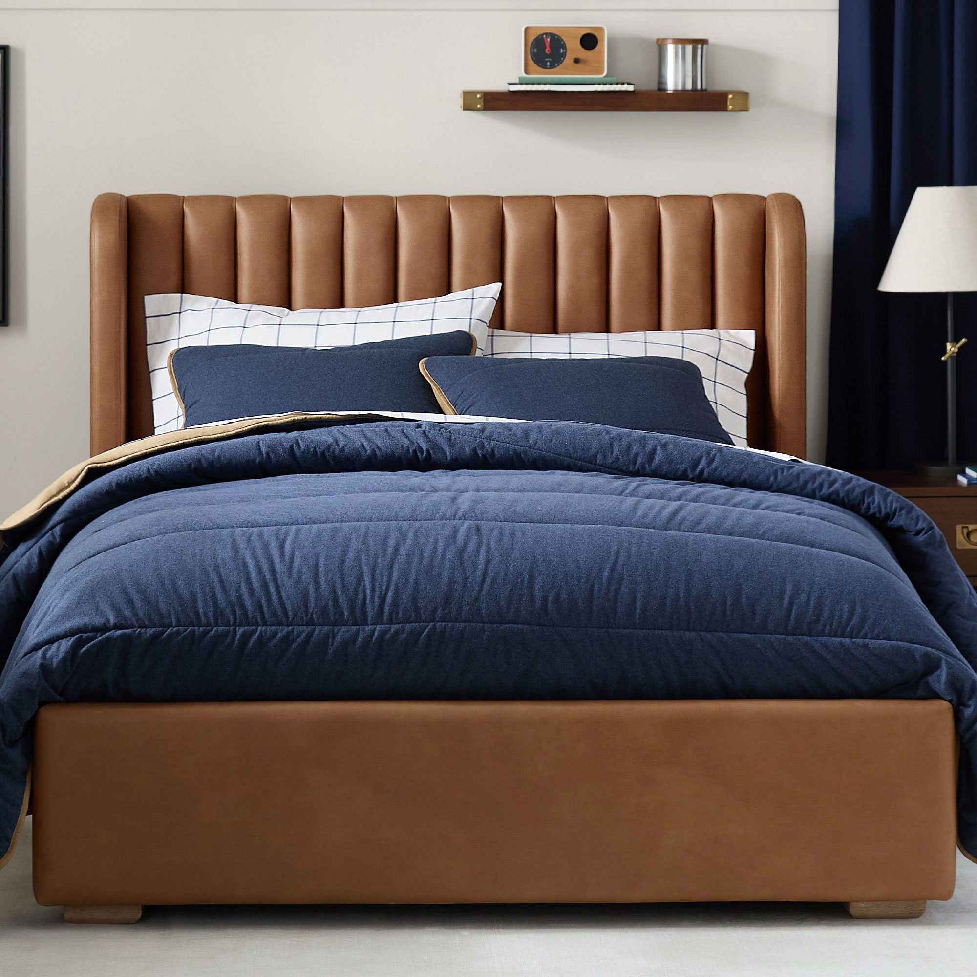 Arden Upholstered Classic Bed | Pottery Barn Teen