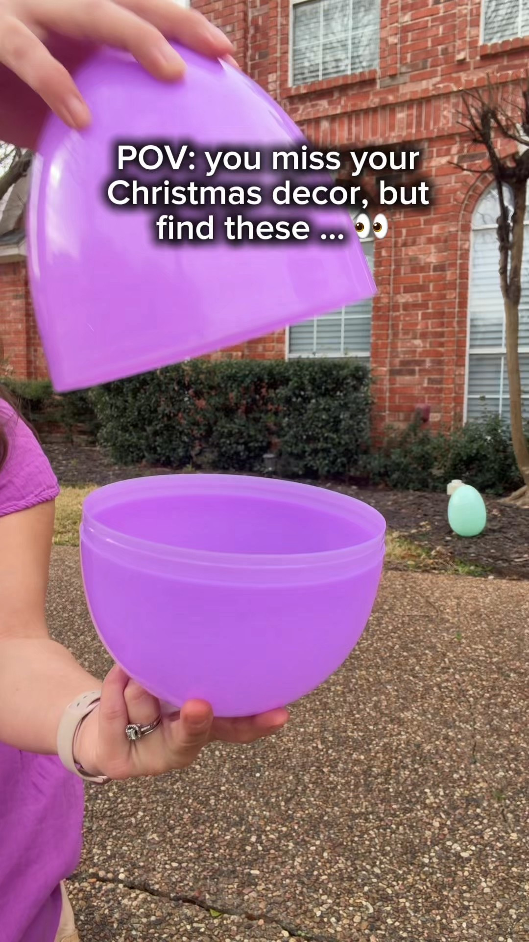 If you love to go big for every holiday…I have something you’ll love!! 🐣 🐰 

I grabbed two sets of these jumbo LED pastel eggs and tucked them right into the garden beds around the front yard…and I’m OBSESSED.

Why I love them:
• Battery operated (no cords 🙌)
• Built-in timer
• The prettiest soft pastel glow at night
• Lightweight + easy to move around

They instantly make the yard feel festive and magical ⭐️❤️

Comment EGG and I’ll send you the link 🐣

If you love decorating for holidays follow for inspiration and fun finds!

#LTKHome #LTKSeasonal