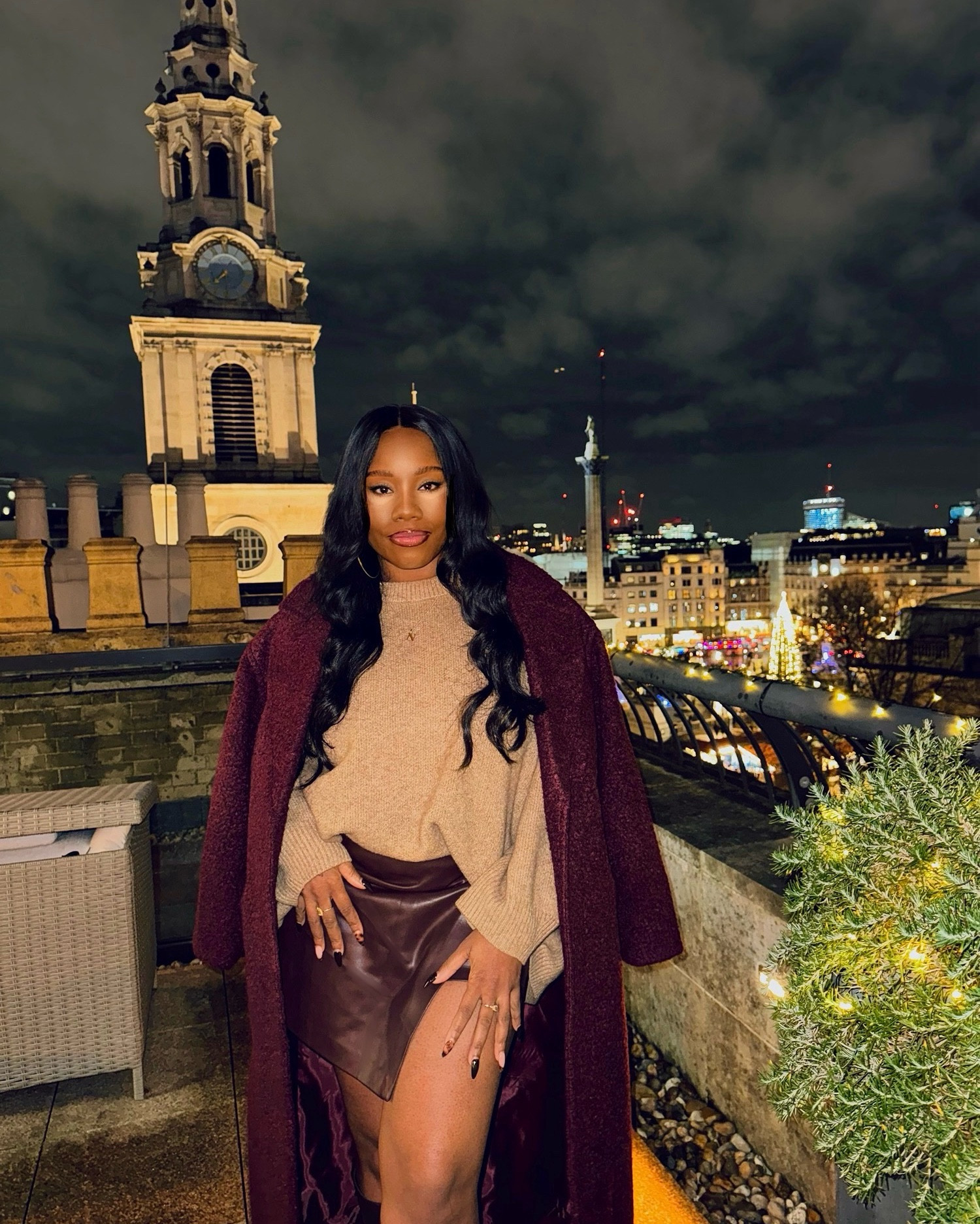 My fave colours this season ✨🤎 🍒 Obsessed with my new burgundy coat 

#LTKwinter #LTKpartywear #LTKuk