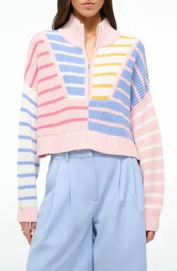 Hamptom Stripe Half Zip Sweater | Nordstrom