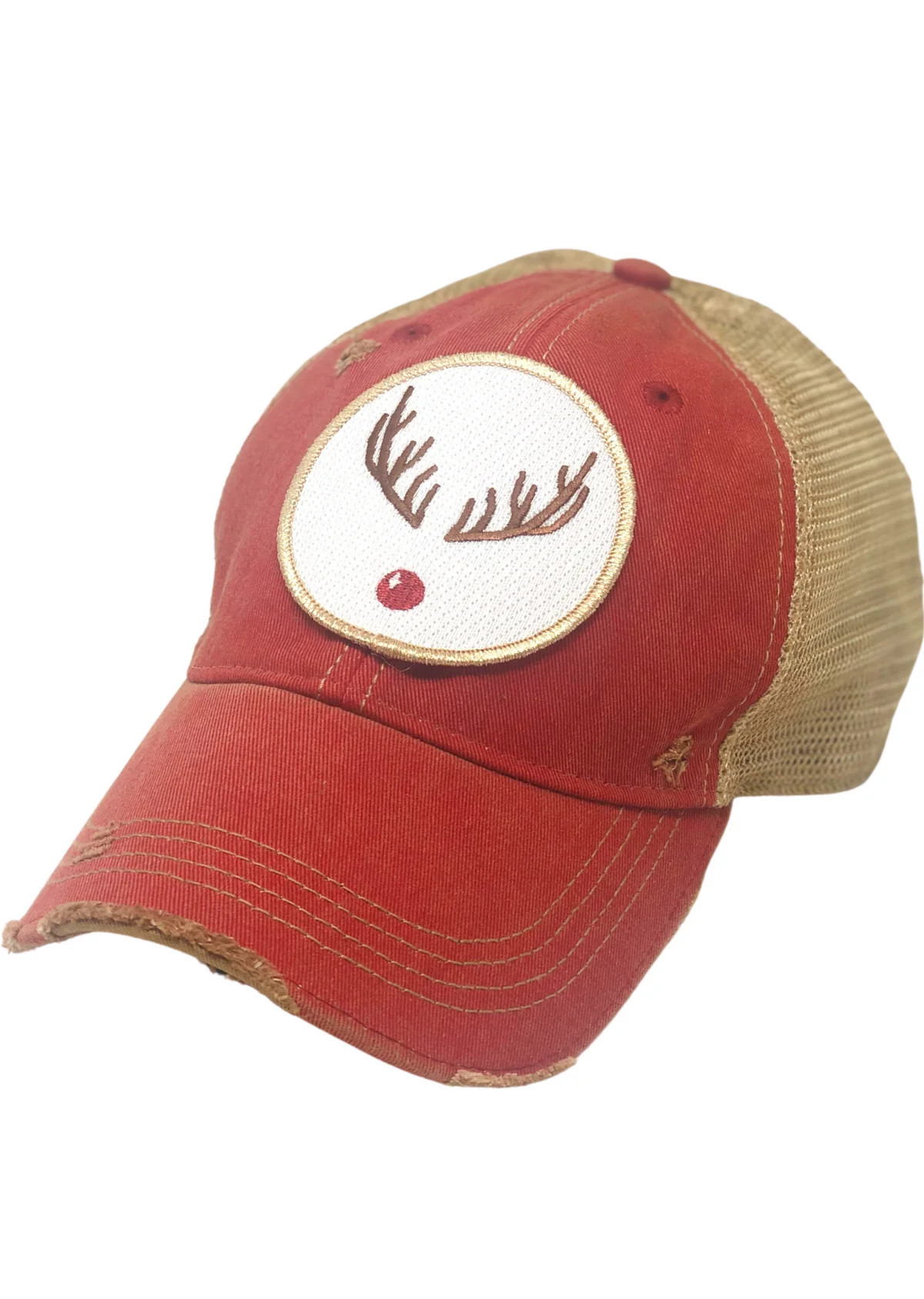 DISCO BALL REINDEER PATCH HAT | Judith March