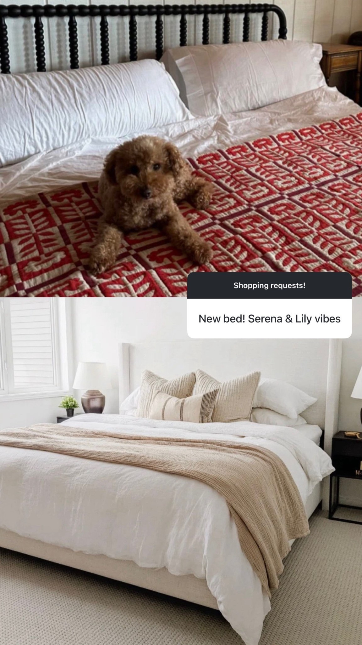 Serena & Lily look for less bed picks still on sale for cyber week 🤍

#LTKSaleAlert #LTKHoliday #LTKHome