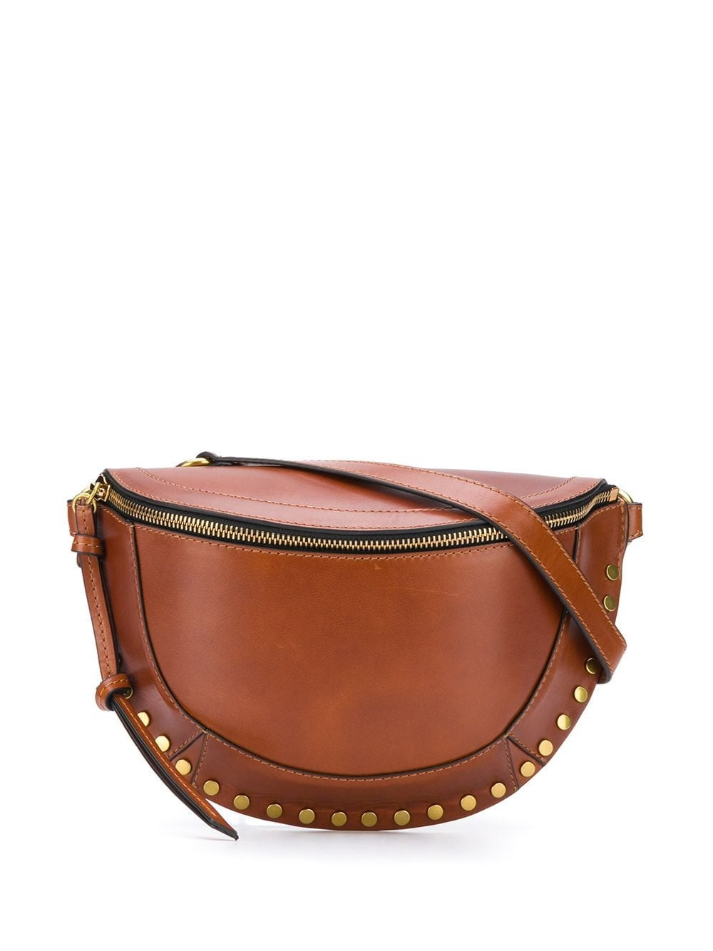 ISABEL MARANT - Pochete Skano - mulher - couro de bezerro - Tamanho único - Marrom | Farfetch (BR)