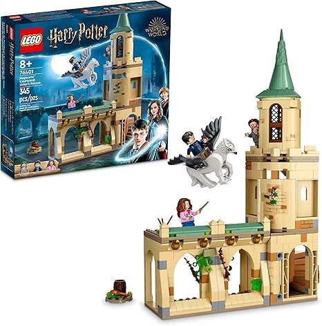 LEGO Harry Potter Hogwarts Courtyard: Sirius's Rescue 76401 Castle Tower Toy, Collectible Set wit... | Amazon (US)