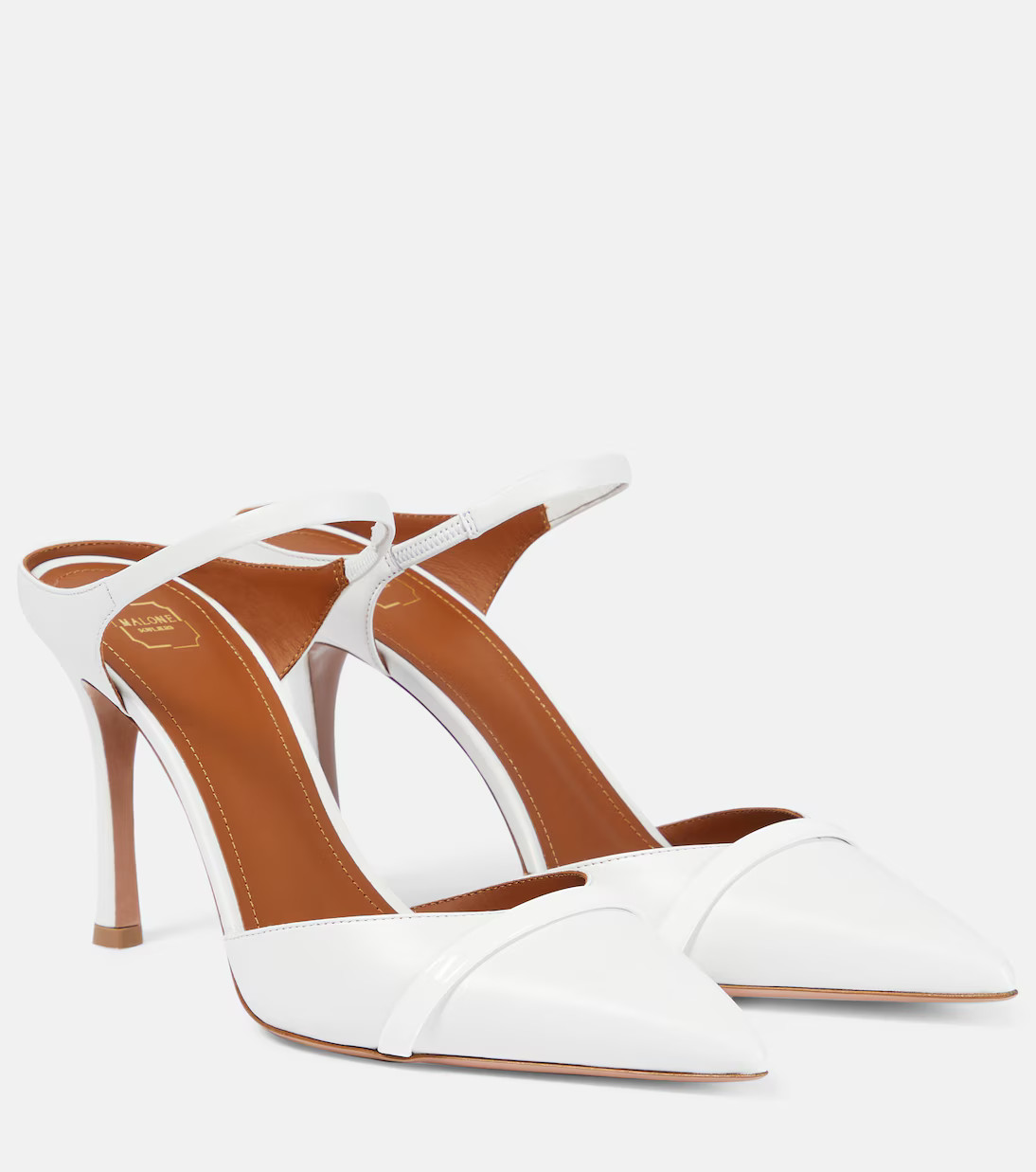 Uma 90 leather mules | Mytheresa (UK)