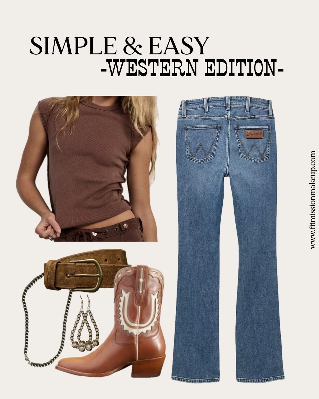 Little western OOTD for yall🤠