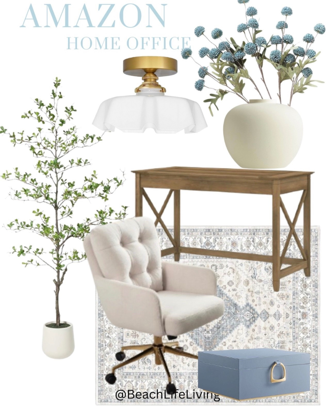 Coastal Office Refresh 

#LTKHome #LTKMostLoved #LTKSeasonal