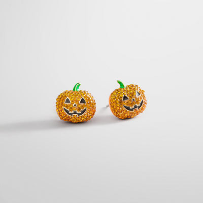 Gourd Behavior Pumpkin Earrings | BaubleBar