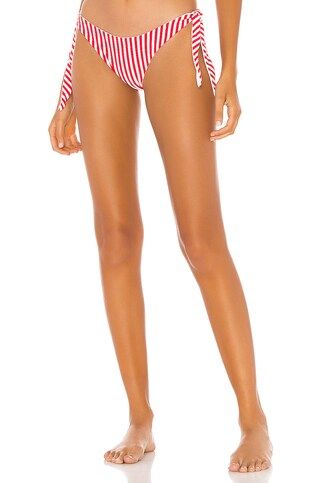 superdown Clari Bikini Bottom in Red Stripe from Revolve.com | Revolve Clothing (Global)