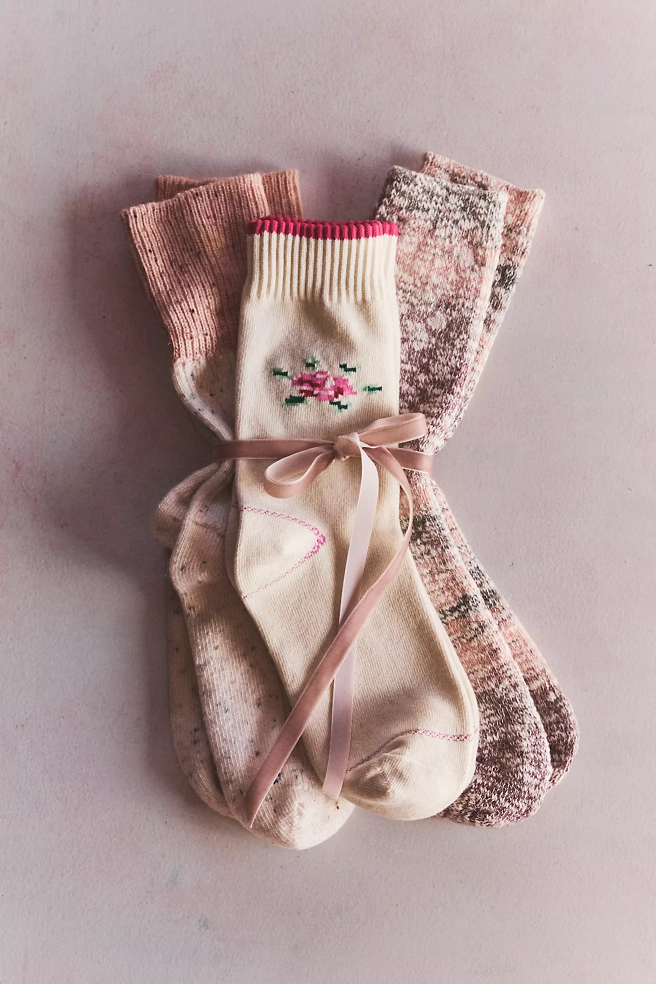 Digi Needlepoint Crew Socks | Free People (Global - UK&FR Excluded)