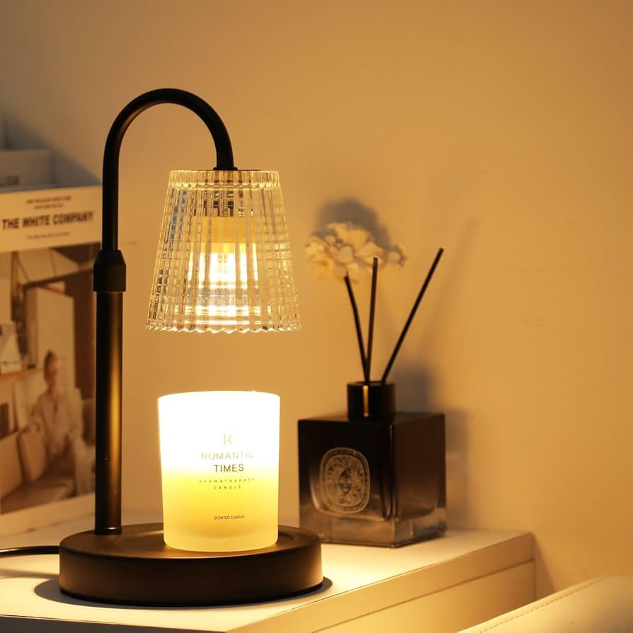 Candle Warmer Lamp,with Timer & Dimmer(3Bulbs),Candle Lamp Warmer Height Adjustable,Gifts for New... | Amazon (US)