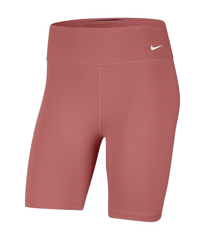 Nike One 7 Shorts (Canyon Pink/White) Women's Shorts | Zappos