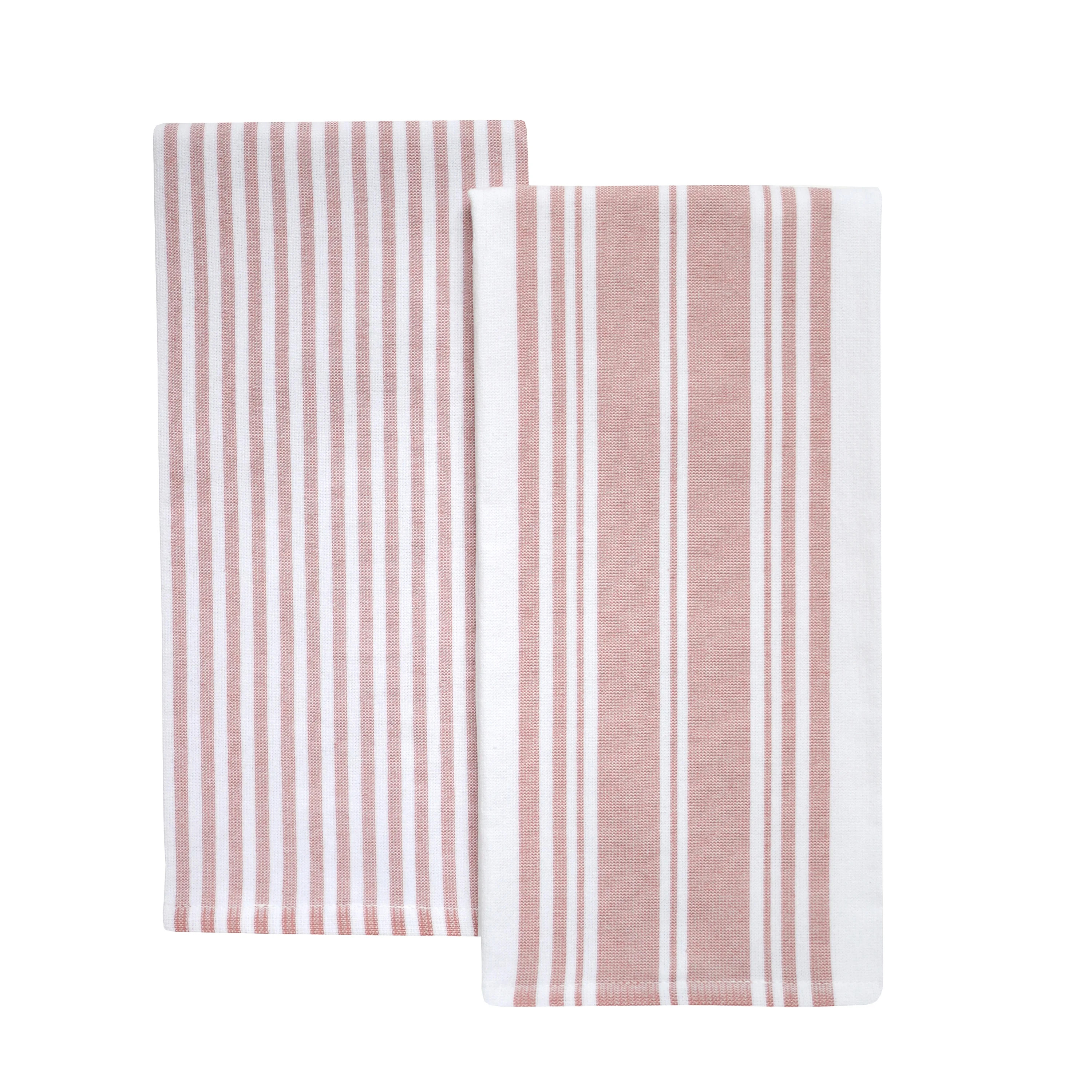 Better Homes & Gardens 2 Piece Culinary Kitchen Towel, Old Rose | Walmart (US)