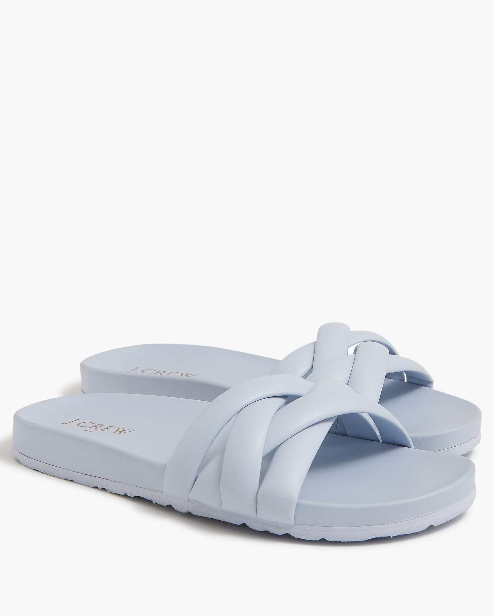 Crisscross slide sandals | J.Crew Factory