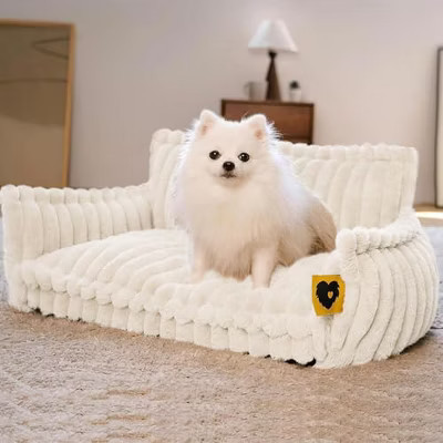 FUNNY FUZZY Dog Bed for Small Dogs - Orthopedic Dog Sofa with Removable Washable Cover and Anti-Slip Bottom | Target