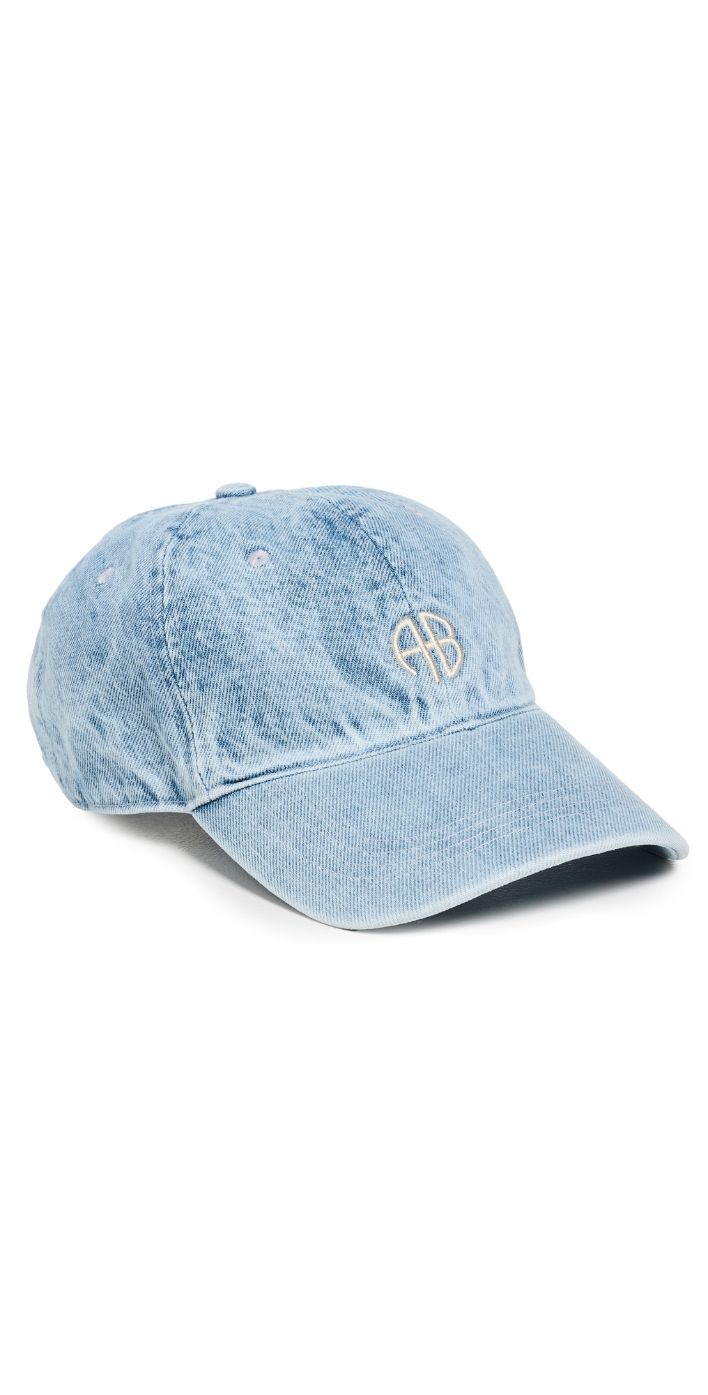 ANINE BING Jeremy Baseball Cap Washed Blue One Size | Shopbop