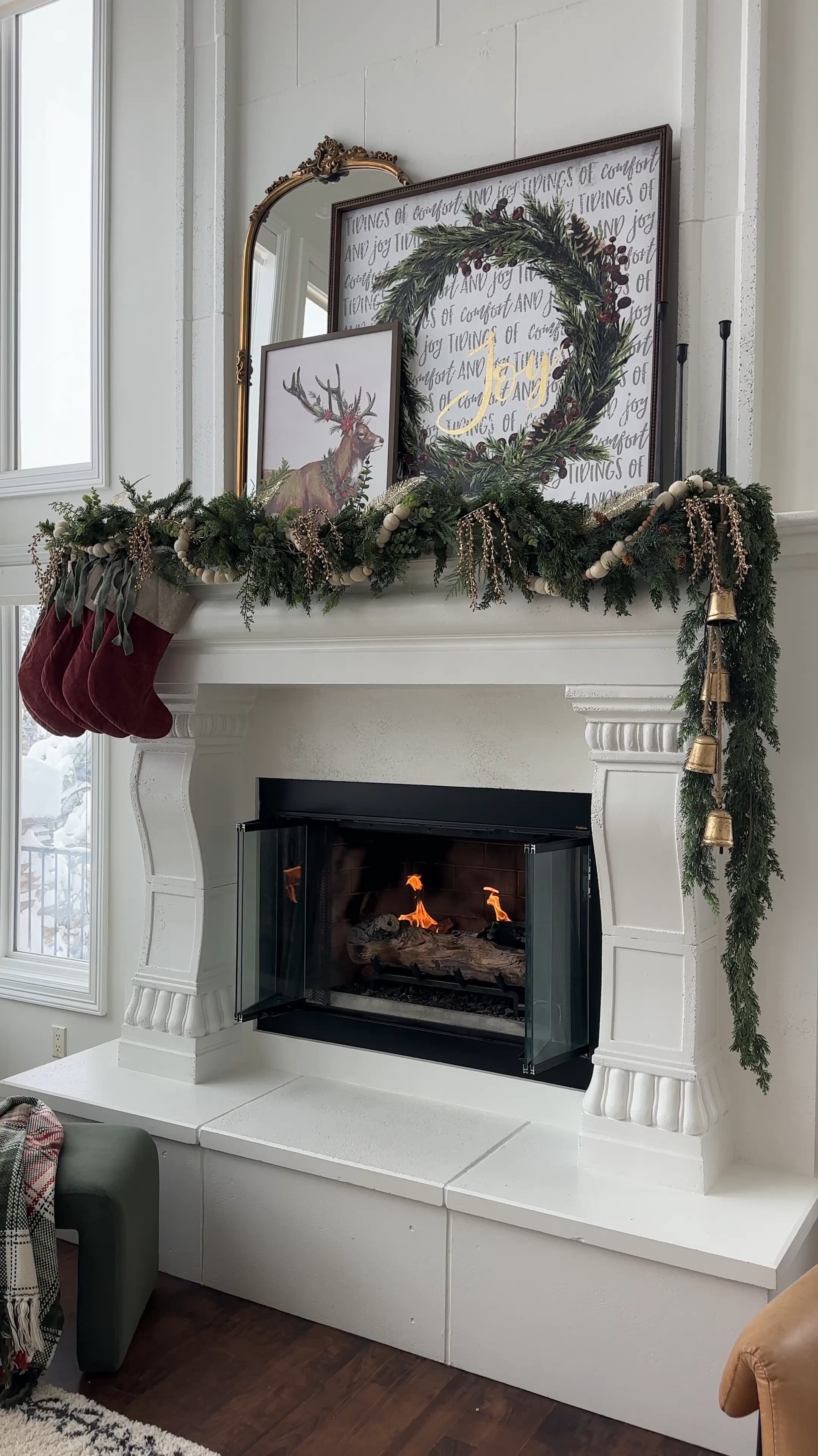 Linking the garland! Found the best droopy garland from Michaels. 

Most of the other items, including the Christmas artwork, are from Hobby Lobby. Linking some similar options here I found on Amazon.

Sarah Joy, Christmas decor, holiday decor, mantle, garland 

#LTKSeasonal #LTKHoliday #LTKHome