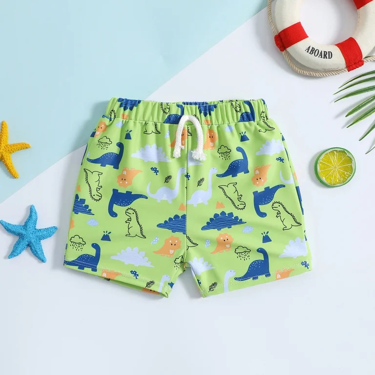 Boys Swim Trunks Toddler Kids Baby Boys Summer Print Shorts Quick Dry Beach Swimwear Swimming Tru... | Walmart (US)
