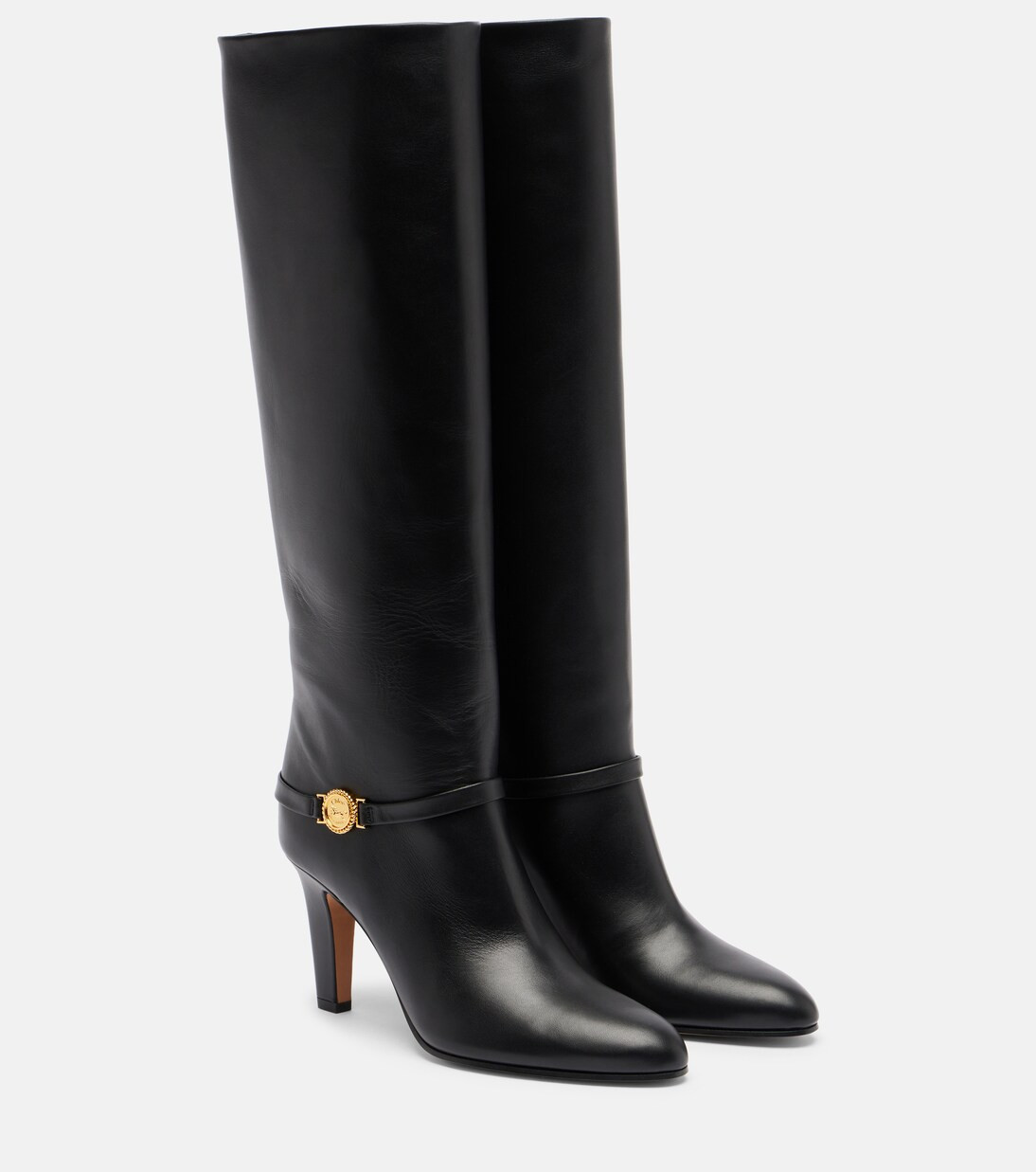 Eve leather knee-high boots | Mytheresa (INTL)