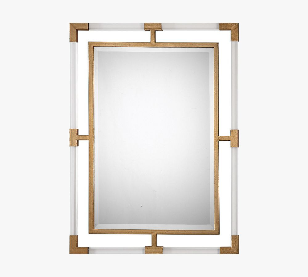 Shana Rectangular Wall Mirror | Pottery Barn (US)