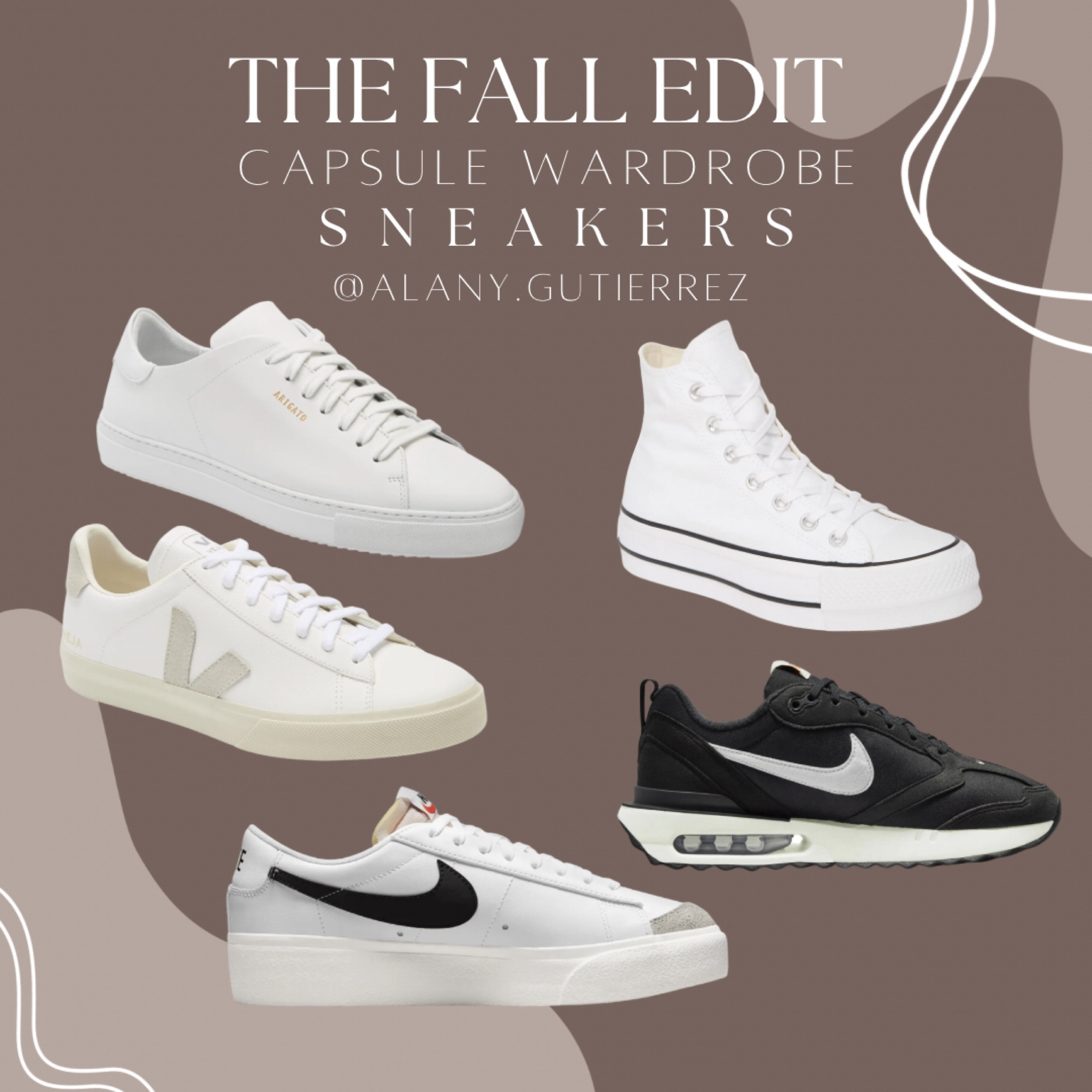 Sneakers for life - am I right?! These neutral styles will be a great addition to your fall/winter capsule closet! 

Follow new for more affordable lifestyle + fashion content 💕

#LTKSeasonal #LTKshoecrush #LTKunder50