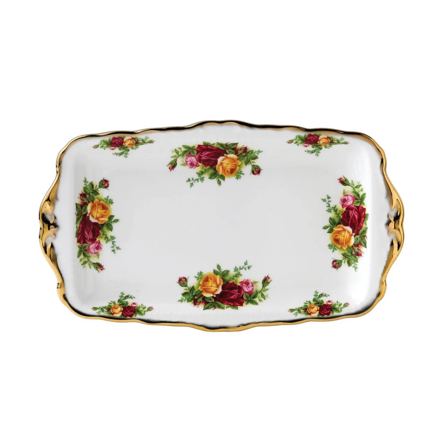 Royal Albert Old Country Roses Sandwich Tray | Royal Albert | Wedgwood