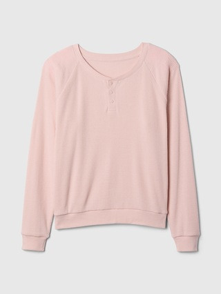 Waffle Henley PJ Shirt | Gap (US)