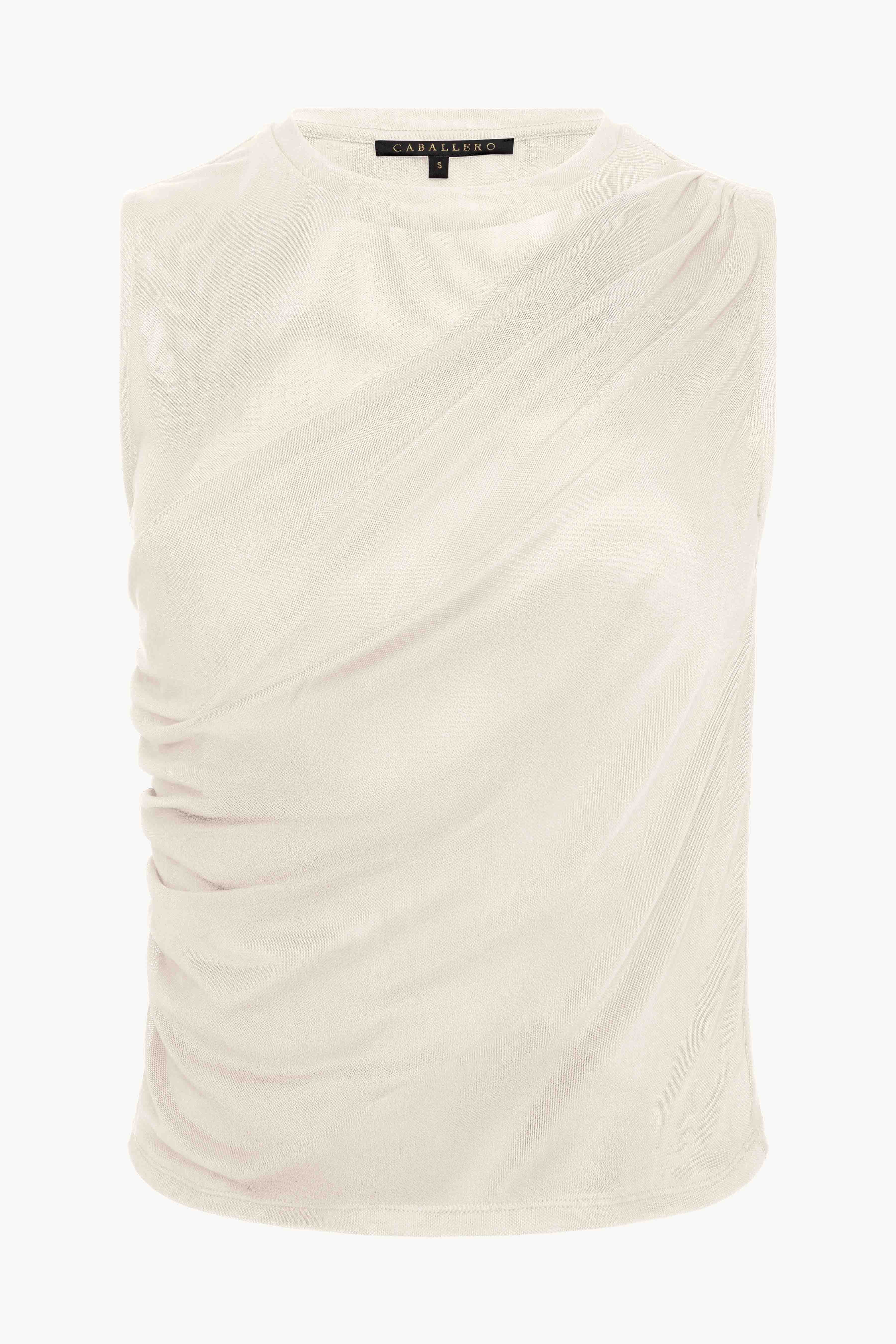 Devi Top in Cream - CABALLERO COLLECTION | Caballero Collection